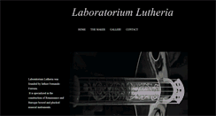 Desktop Screenshot of laboratoriumlutheria.com